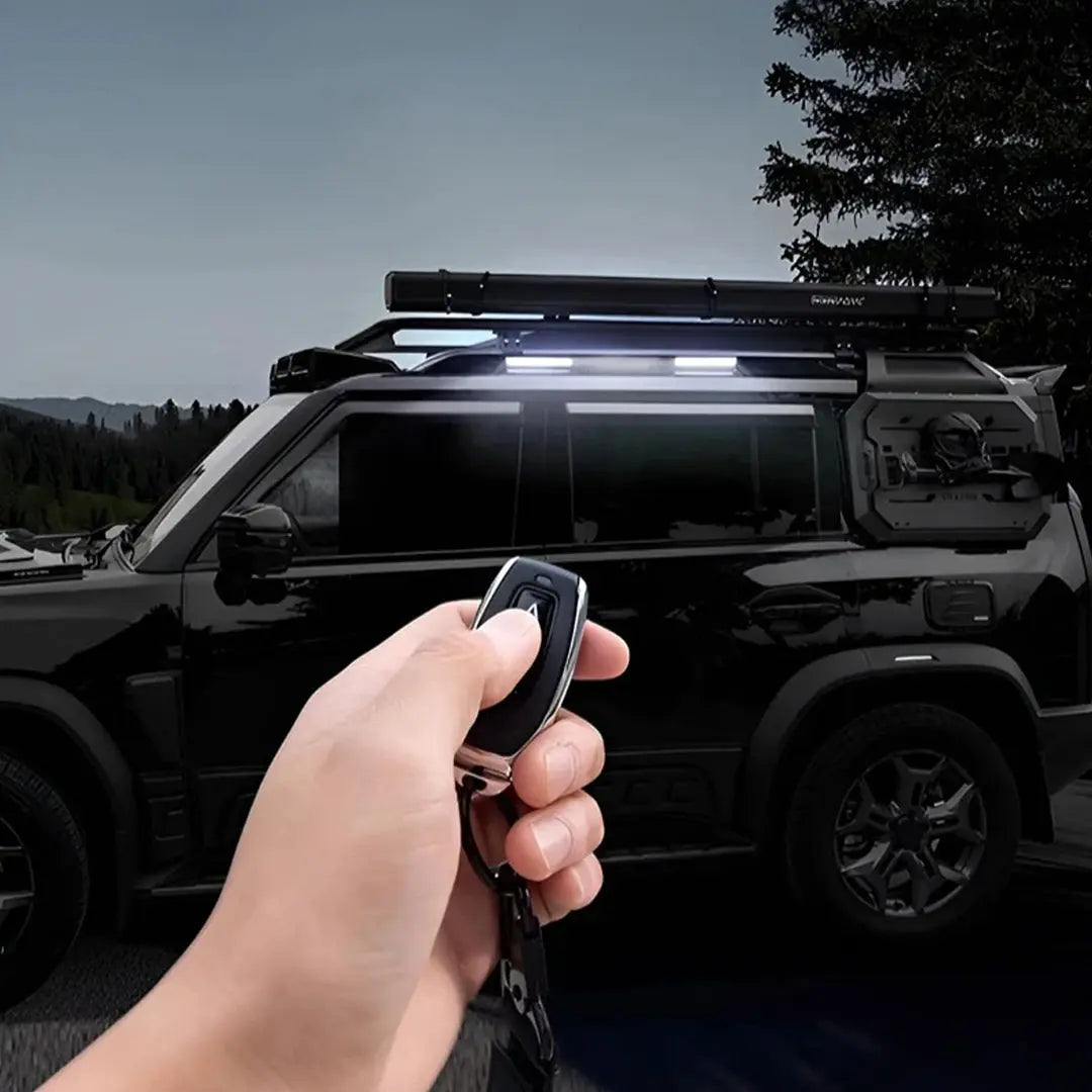 Jetour T2 (25-On) Side Roof Rail LED Light Upgrade Kit With Remote Max Motorsport