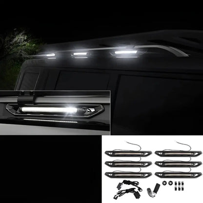 Jetour T2 (25-On) Side Roof Rail LED Light Upgrade Kit With Remote Max Motorsport