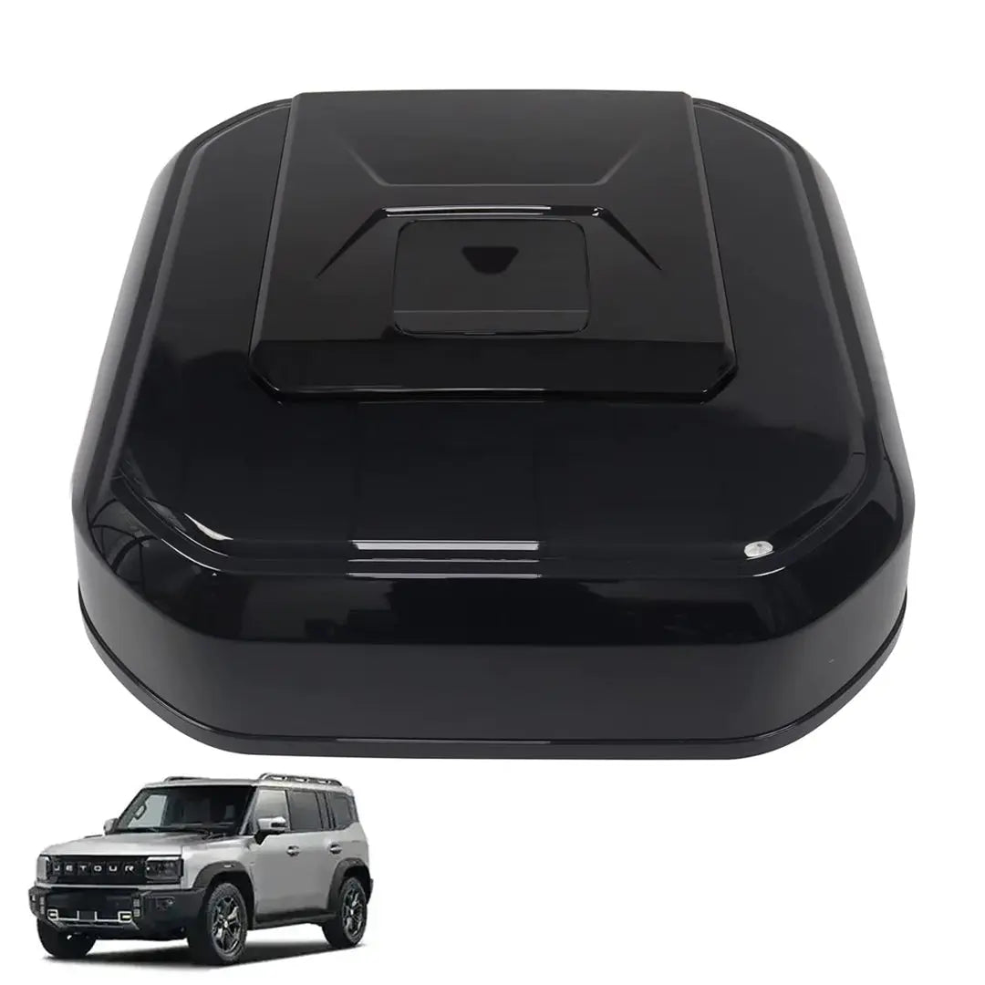 Jetour T2 (25-On) Square Type Gloss Black Spare Wheel Cover Max Motorsport