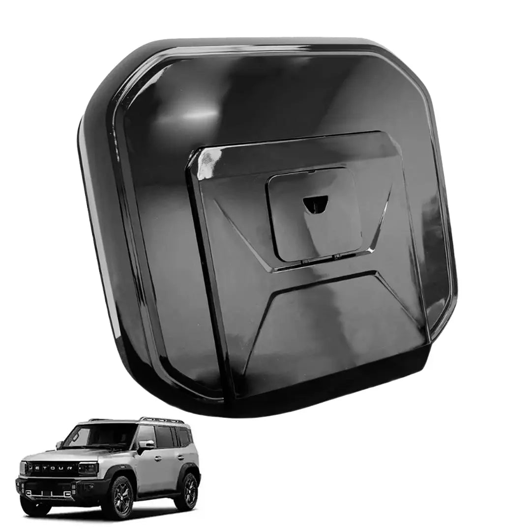 Jetour T2 (25-On) Square Type Gloss Black Spare Wheel Cover Max Motorsport