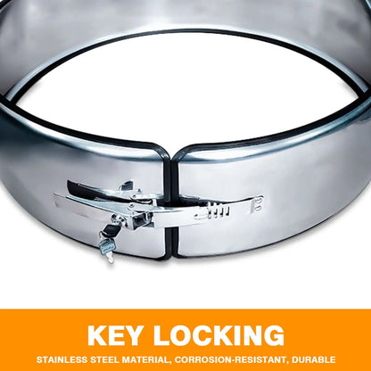 Jetour T2 (25-On) Urban Edition Stainless Steel Spare Wheel Cover With Built In Lock Max Motorsport