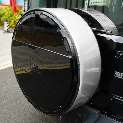 Jetour T2 (25-On) Urban Edition Stainless Steel Spare Wheel Cover With Built In Lock Max Motorsport