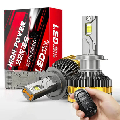 K300 LED Canbus Bulbs With Strobe Function & Wireless Remote - 9006 Max Motorsport
