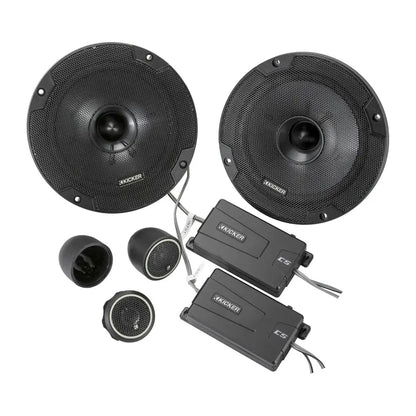 Kicker 46CSS654 6.5" CS Series Component Speakers (300W) Kicker Audio