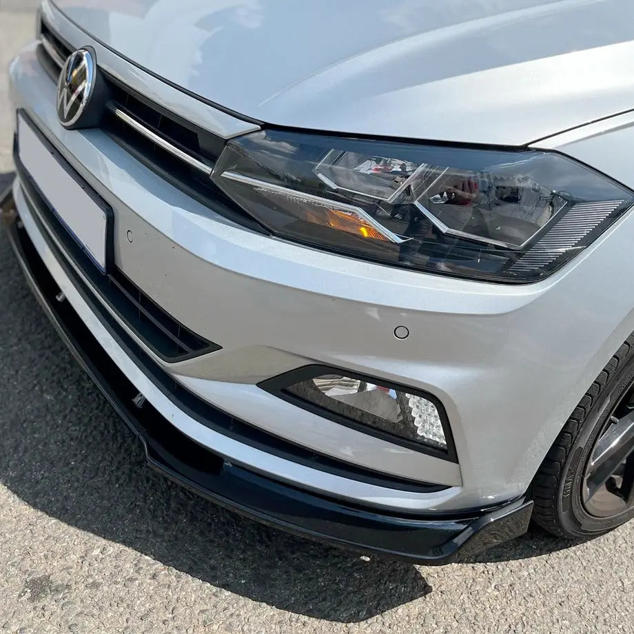 Front Spoiler Tag VW Polo 8 (19-On) Gloss Black 3-Piece Front Spoiler – Max Motorsport