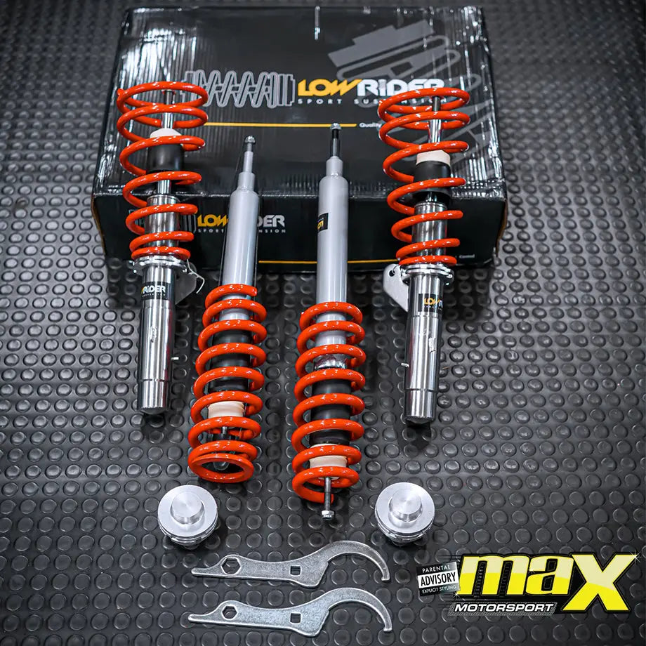 Lowrider Coilover Kit (Height Adjustable) - BM E90 Lowrider Sport Suspension