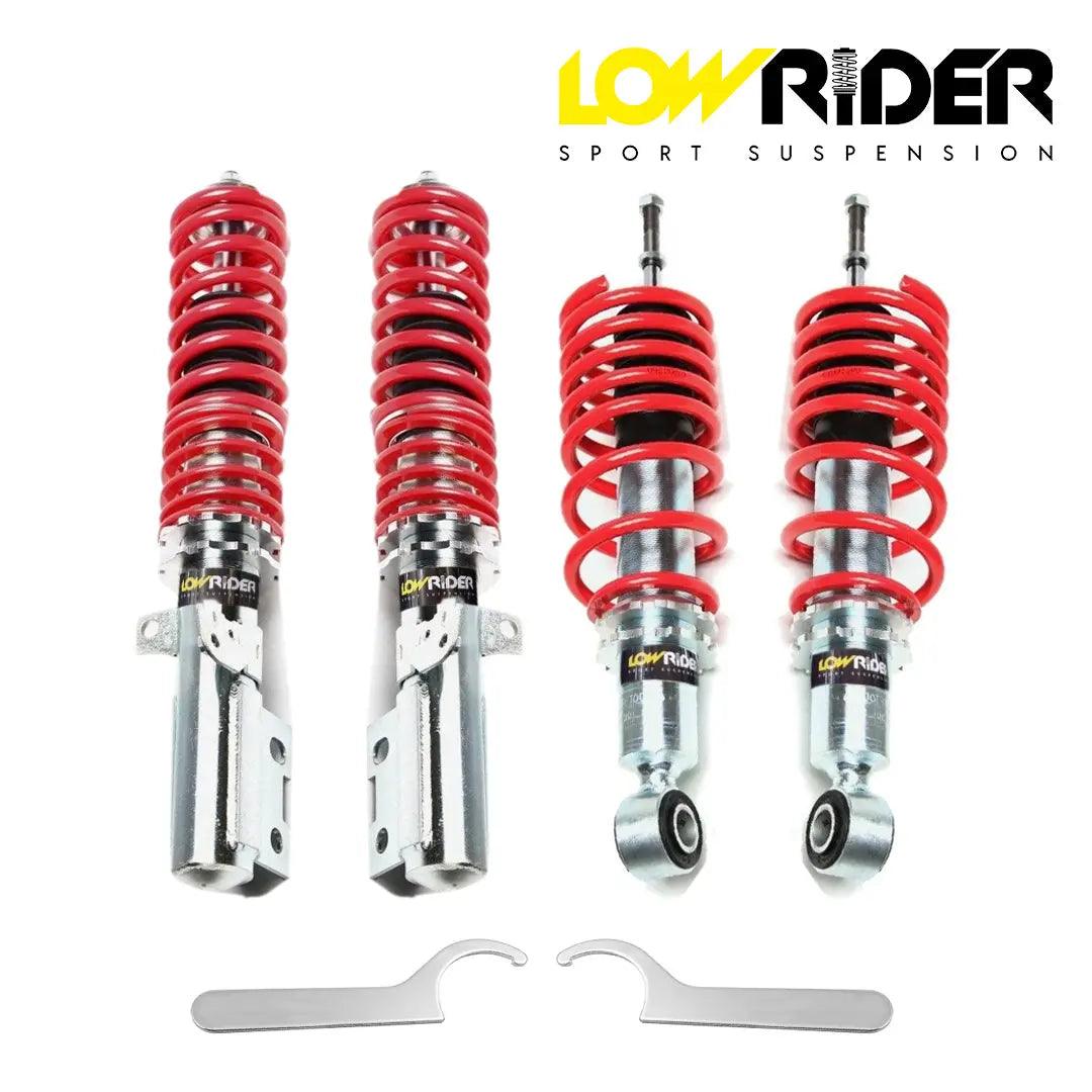 Lowrider Coilover Kit (Height Adjustable) - Toyota E12 Run-X Lowrider Sport Suspension