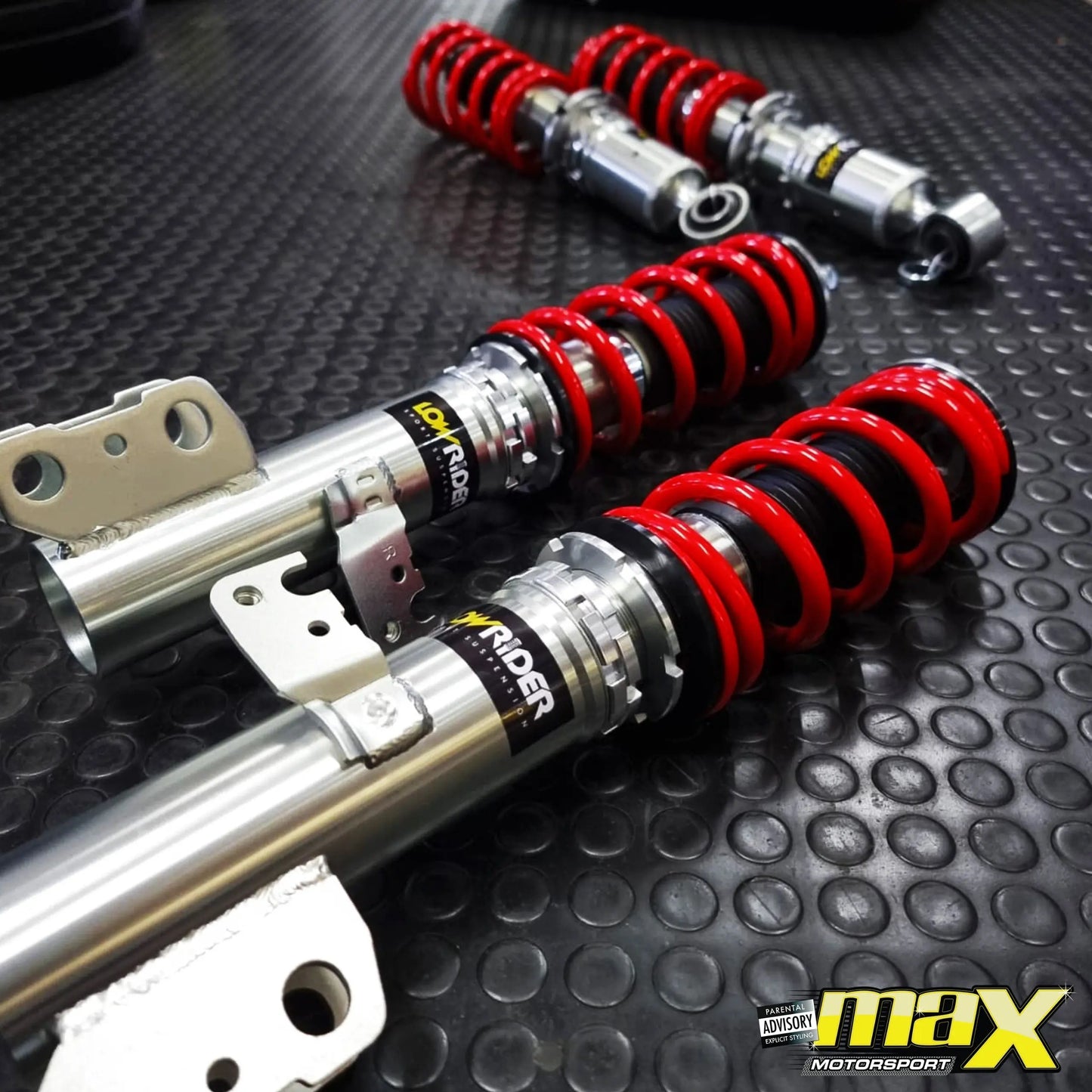 Lowrider Coilover Kit (Height Adjustable) - Toyota E12 Run-X Lowrider Sport Suspension