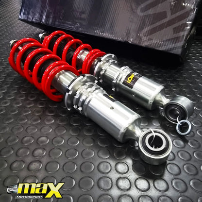 Lowrider Coilover Kit (Height Adjustable) - Toyota E12 Run-X Lowrider Sport Suspension