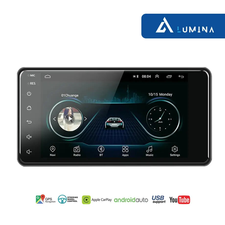 Lumina - 7 Inch QLED Toyota Android Multimedia Unit With Apple Airplay & Android Auto Roadstar