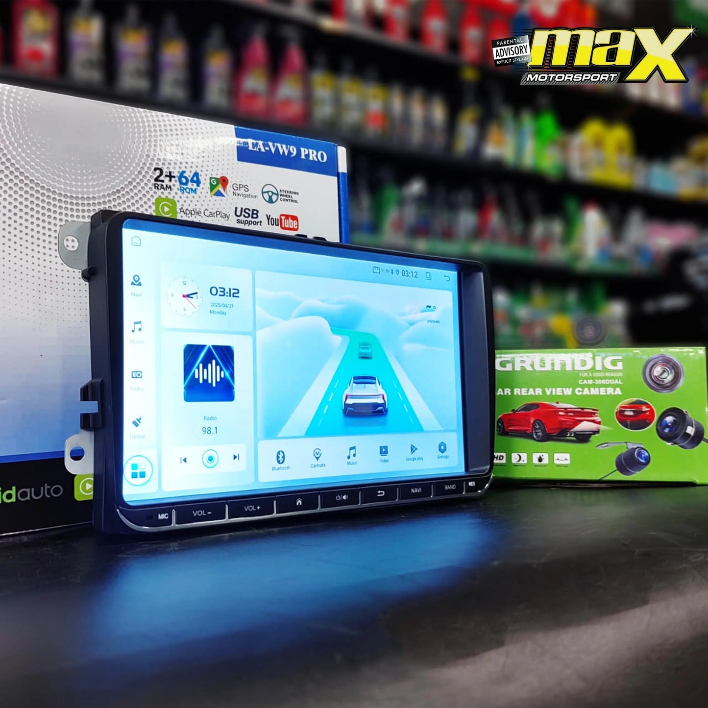 Lumina - 9 Inch VW Android Unit With Apple Car Play & Android Auto + FREE Reverse Camera LUMINA AUDIO