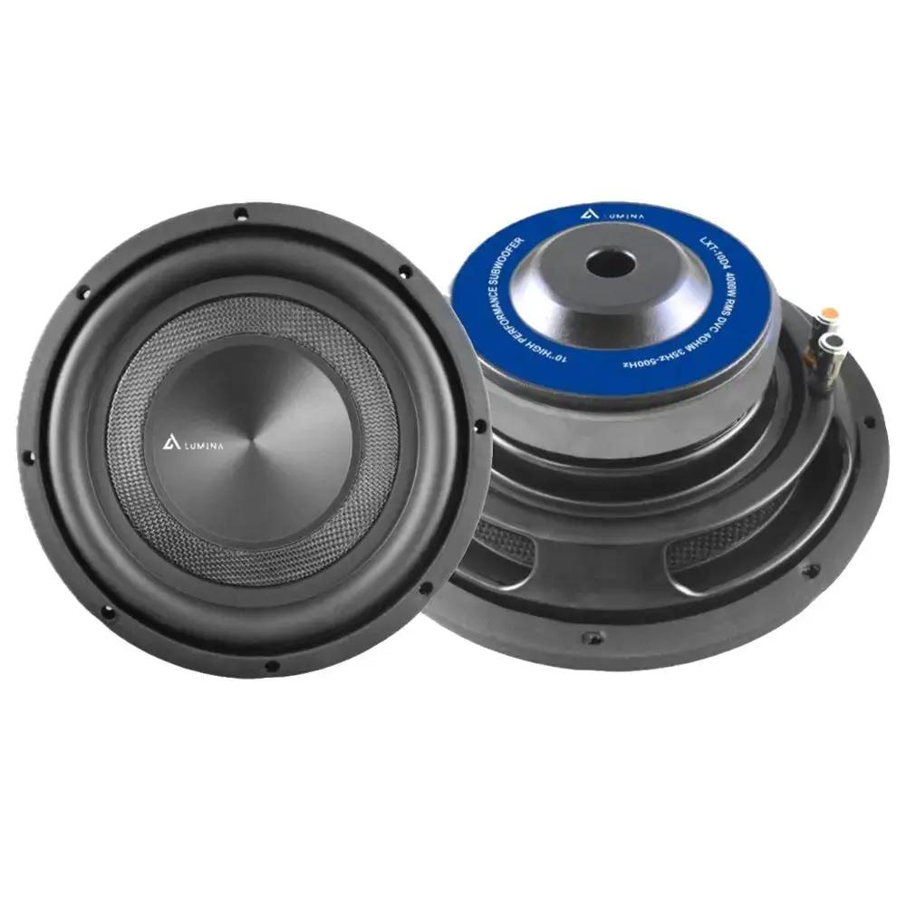 Lumina LXT-10D2 - 10" Titanium Series D2 DVC Flat Subwoofer - 4000W LUMINA AUDIO