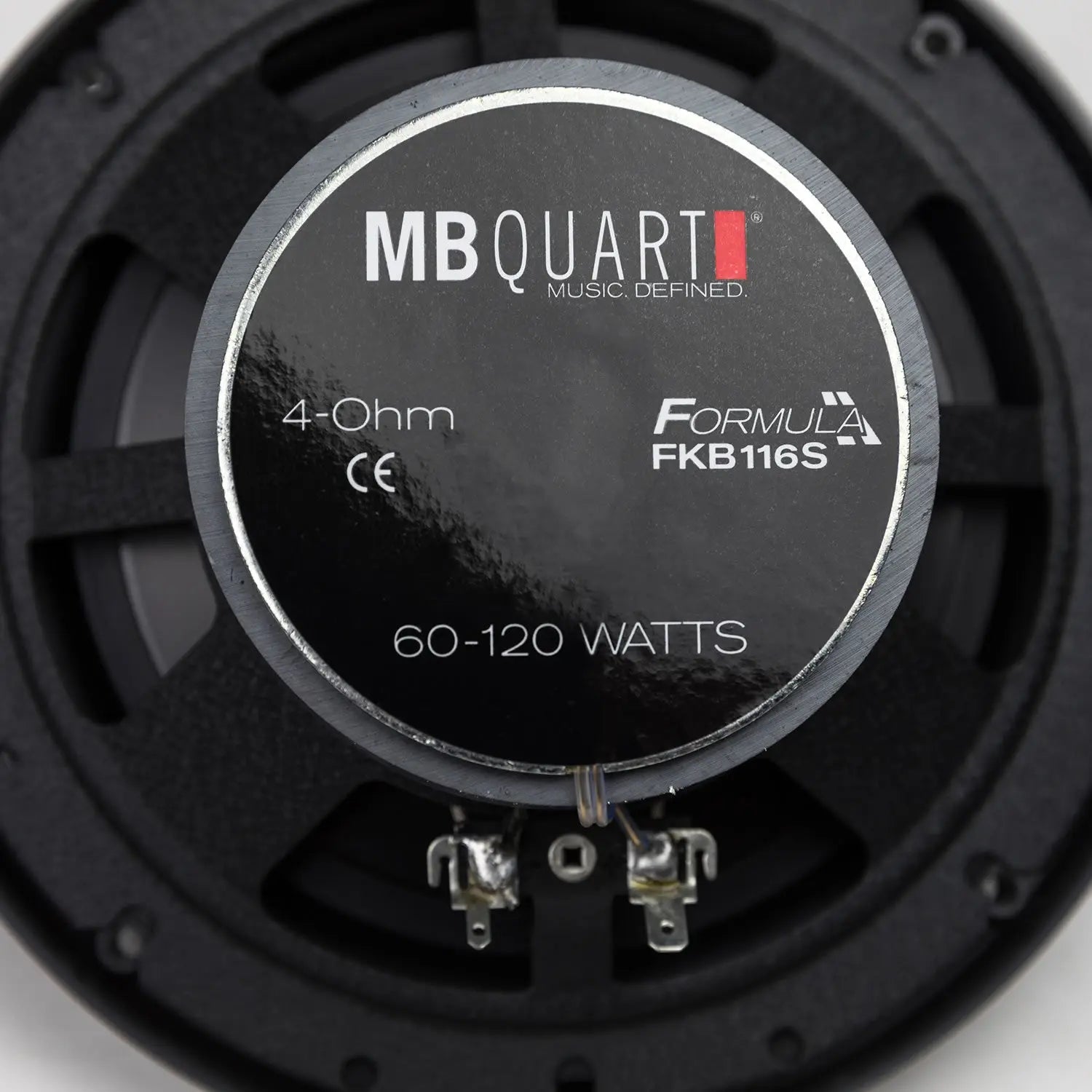 MB Quart FKB116S Formula Inch 2-Way Slim Coaxial Speakers 120W