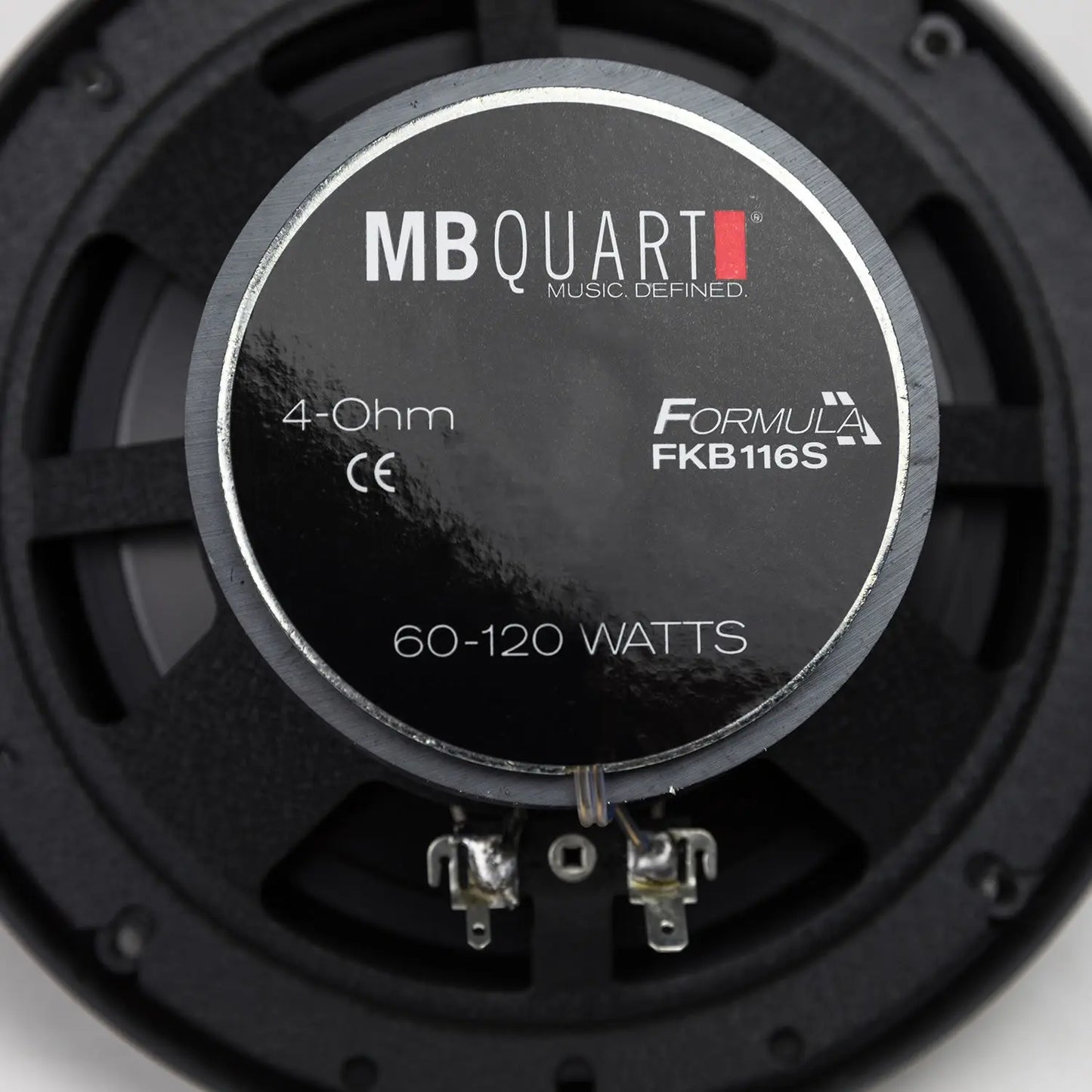 MB Quart FKB116S Formula -  6.5 Inch 2-Way Slim Coaxial Speakers - 120W MB Quart