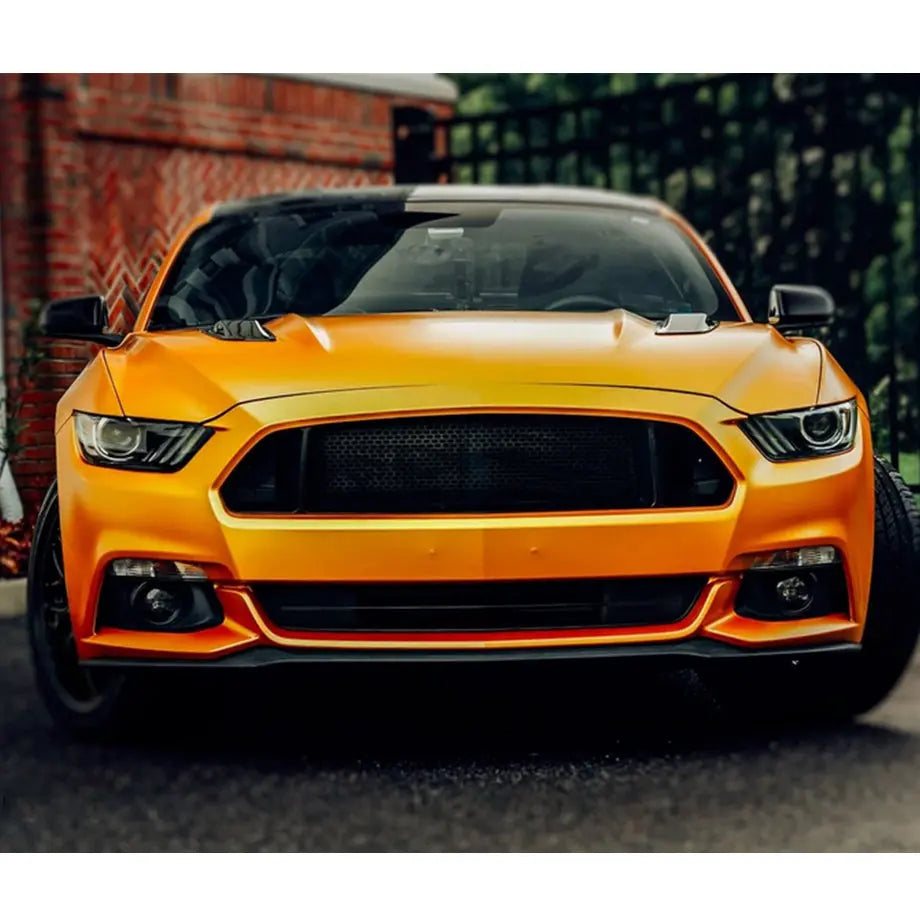 MP Concepts - Mustang (15-17) GT Style Gloss Black Bonnet Vents MP Concepts