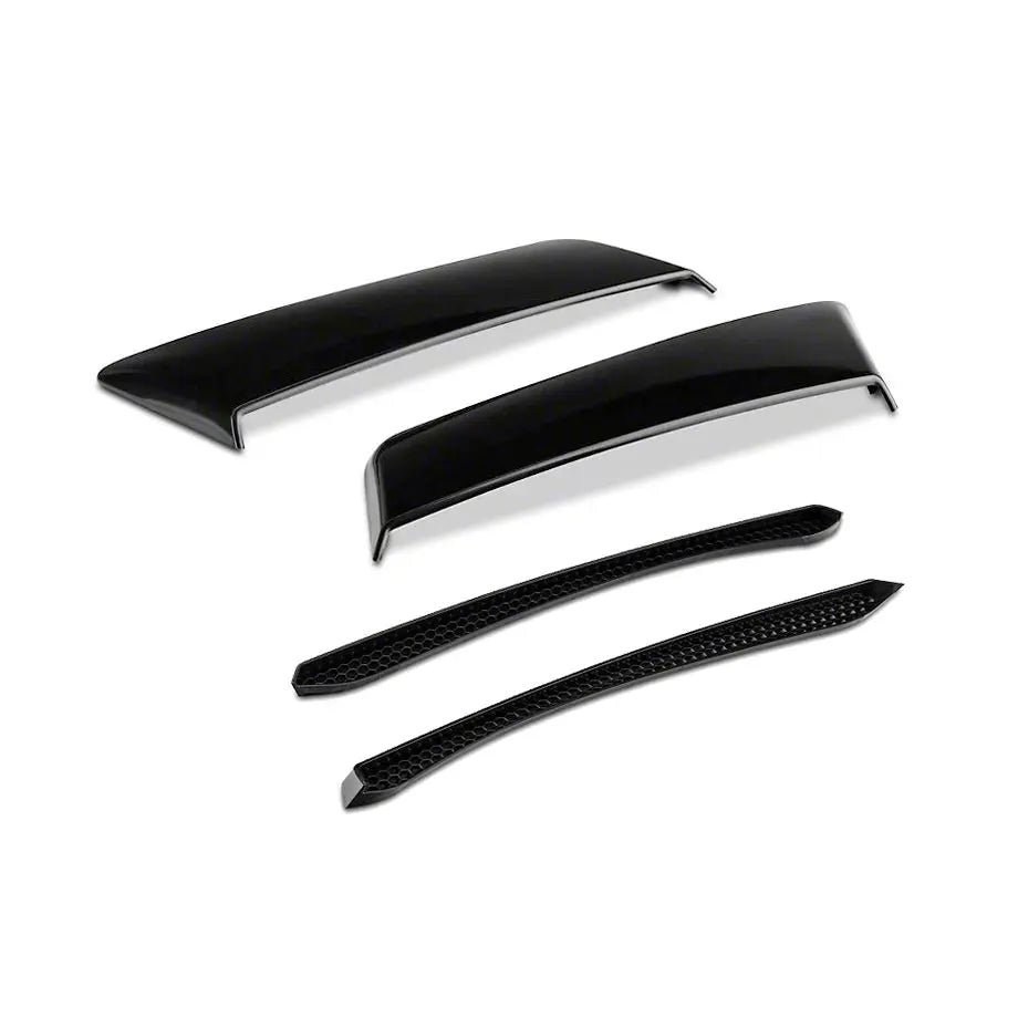 MP Concepts - Mustang (15-On) GT350 Style Rear Fender Vents (4-Piece) MP Concepts