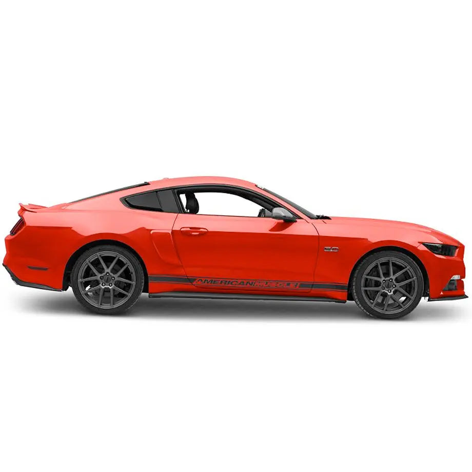 MP Concepts - Mustang (15-On) Gloss Black Side Window Vents MP Concepts