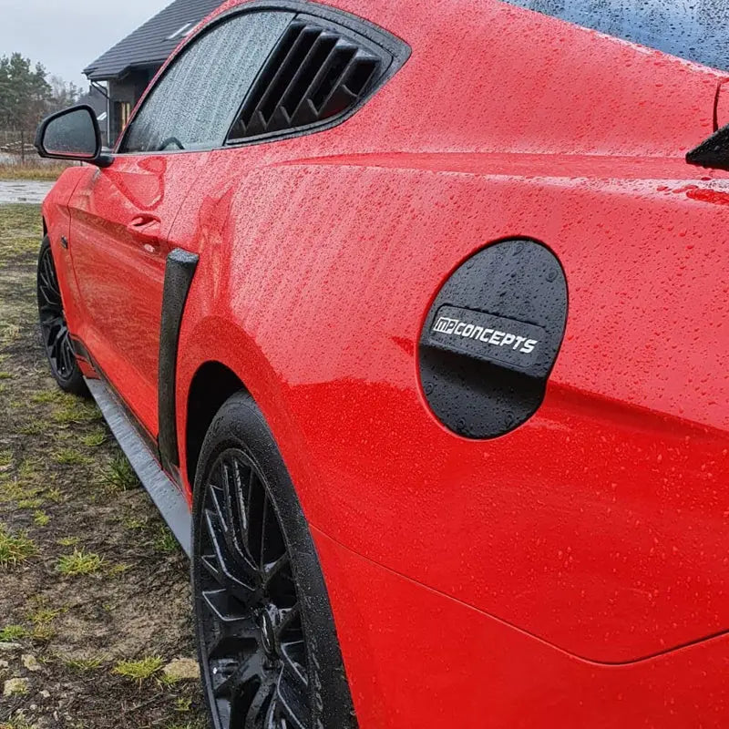 MP Concepts - Mustang (15-23) Matte Black Fuel Cap Flap MP Concepts