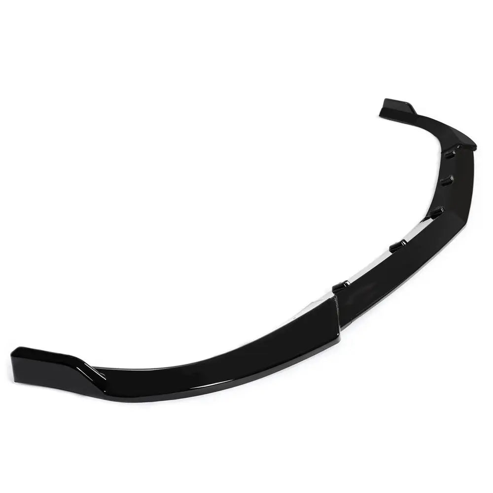 Merc W204 (11-14) Gloss Black Plastic Front Spoiler Max Motorsport