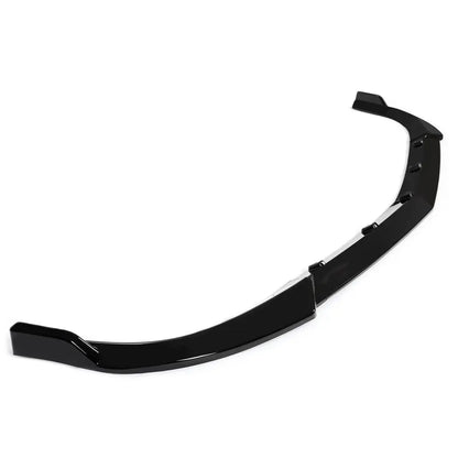 Merc W204 (11-14) Gloss Black Plastic Front Spoiler Max Motorsport