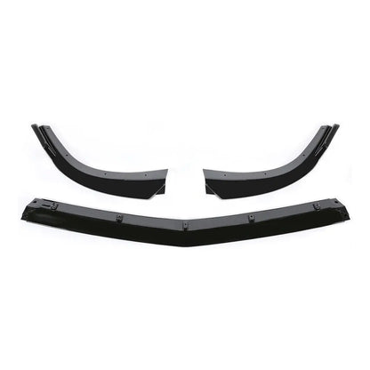 Merc W204 (11-14) Gloss Black Plastic Front Spoiler Max Motorsport