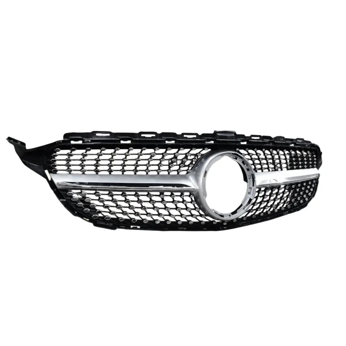 Merc W205 Diamond Grille 19-22 Chrome Max Motorsport