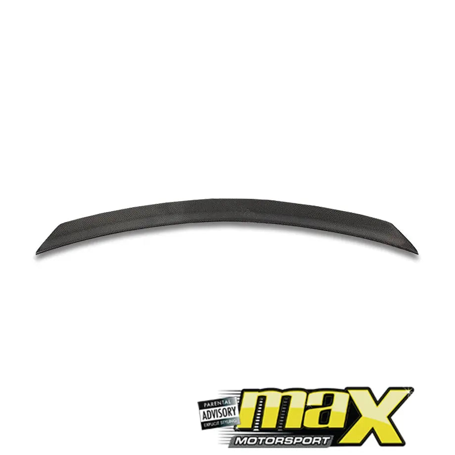 Merc W205 Performance Style Carbon Fibre Boot Spoiler maxmotorsports