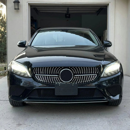 Merc W205 (19-22) C-Class Diamond Grille Max Motorsport