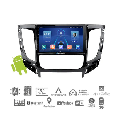 Mitsubishi Triton (15-21) - 9 Inch Roadstar Android Entertainment & GPS System Roadstar