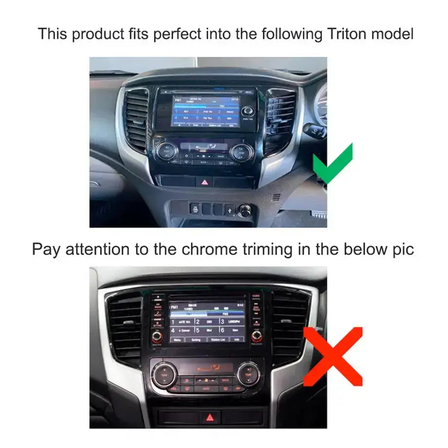 Mitsubishi Triton (15-21) - 9 Inch Roadstar Android Multimedia Unit + FREE Number Plate Camera (Copy) Roadstar