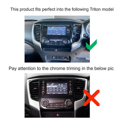 Mitsubishi Triton (15-21) - 9 Inch Roadstar Android Multimedia Unit + FREE Number Plate Camera (Copy) Roadstar