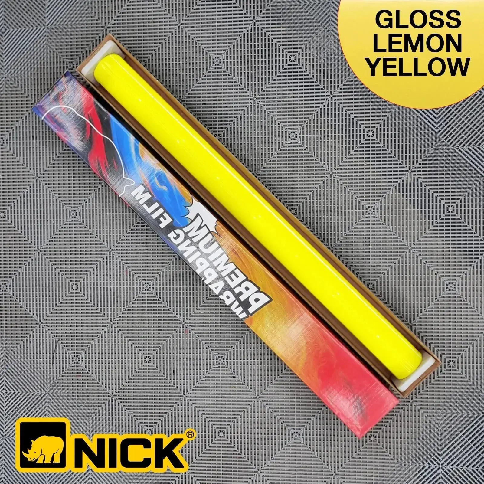 Nick Premium Vinyl Wrap Film - Gloss Nardo Grey Nick Premium Vinyl Wrap Film