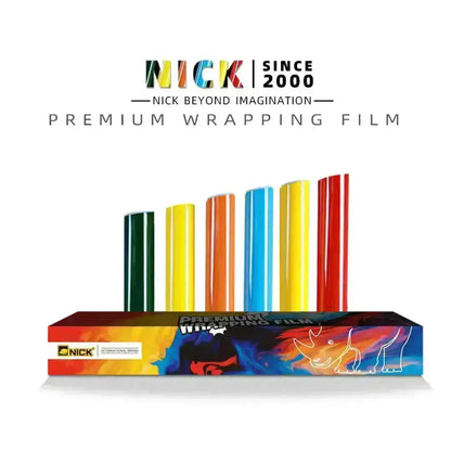 Nick Premium Vinyl Wrap Film - Gloss Nardo Grey Nick Premium Vinyl Wrap Film