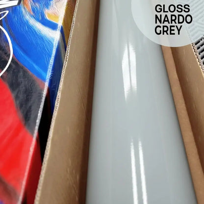 Nick Premium Vinyl Wrap Film - Gloss Nardo Grey Nick Premium Vinyl Wrap Film