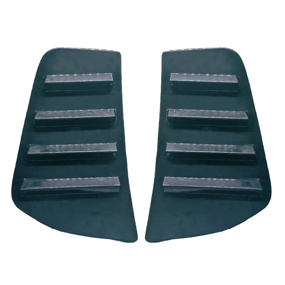 Np200 Rear Window Nissan NP200 (08-On) Gloss Black Plastic Side Window Louver – Max ...