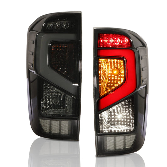 Nissan Navara NP300 (15-On) Smoked Black LED OEM Style Taillights Max Motorsport