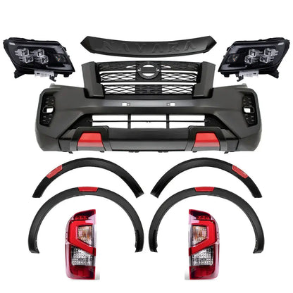 Nissan Navara Pro-4X Style Conversion Body Kit - To Fit Nissan Navara (15-21) Models maxmotorsports