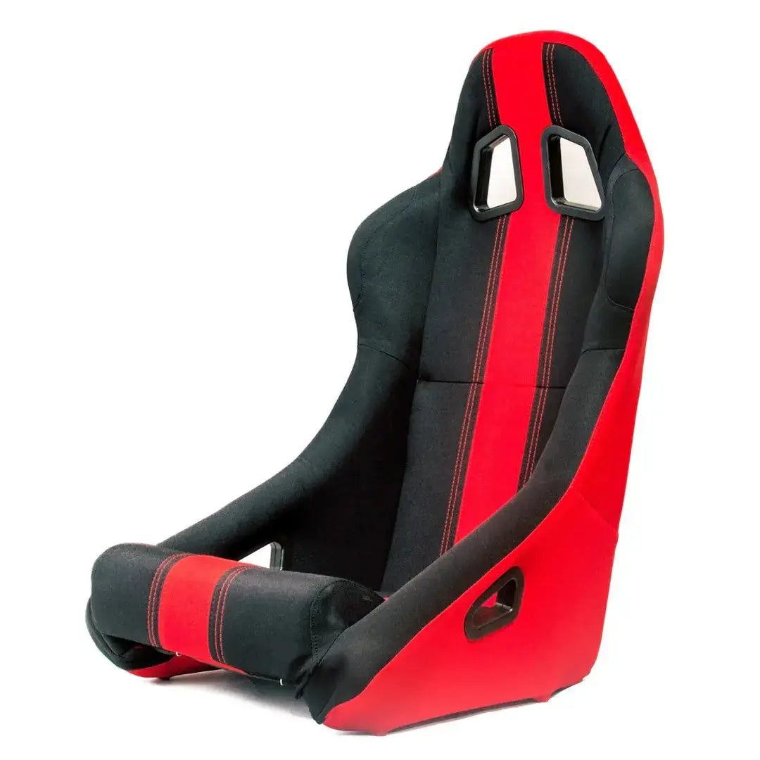 Non-Reclinable Racing Bucket Seats (Black & Blue) - Each Max Motorsport