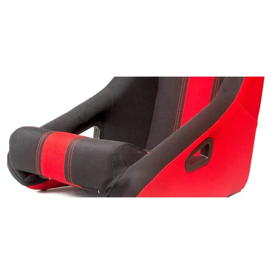 Non-Reclinable Racing Bucket Seats (Black & Blue) - Each Max Motorsport