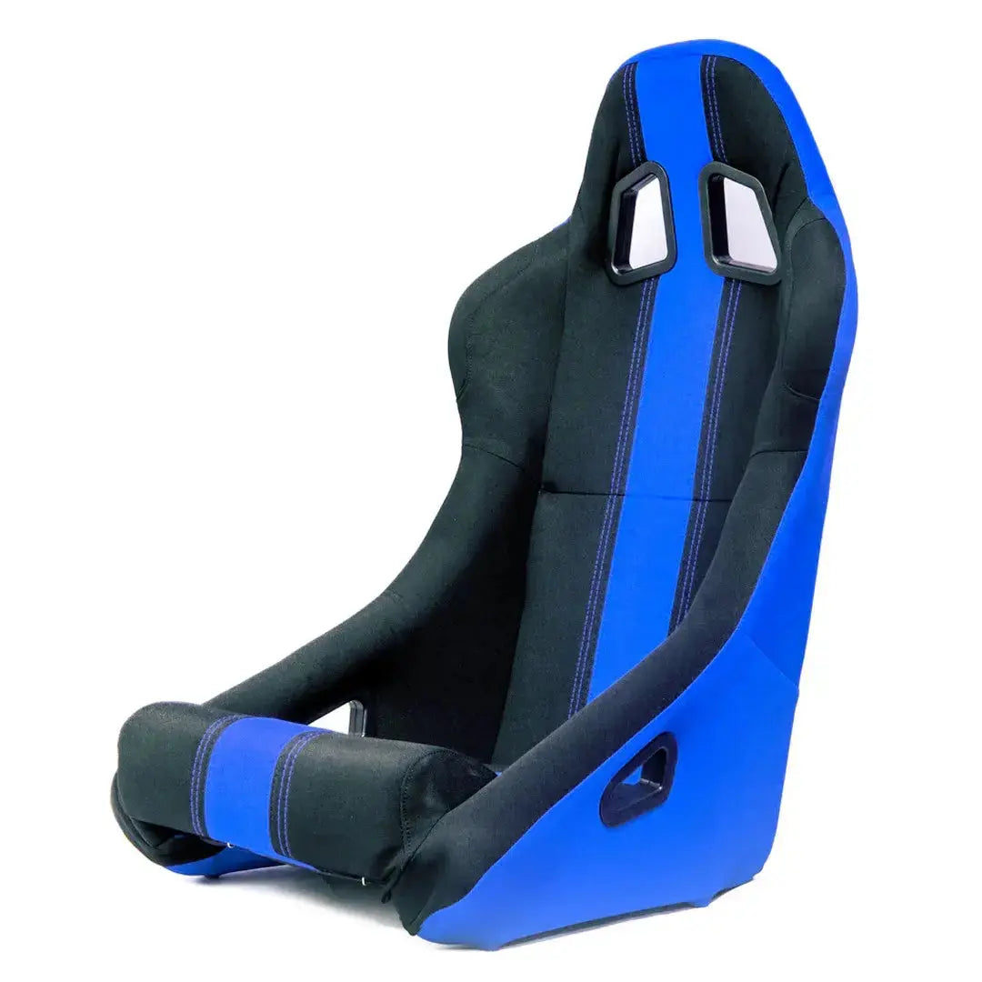 Non-Reclinable Racing Bucket Seats (Black & Grey) - Each Max Motorsport