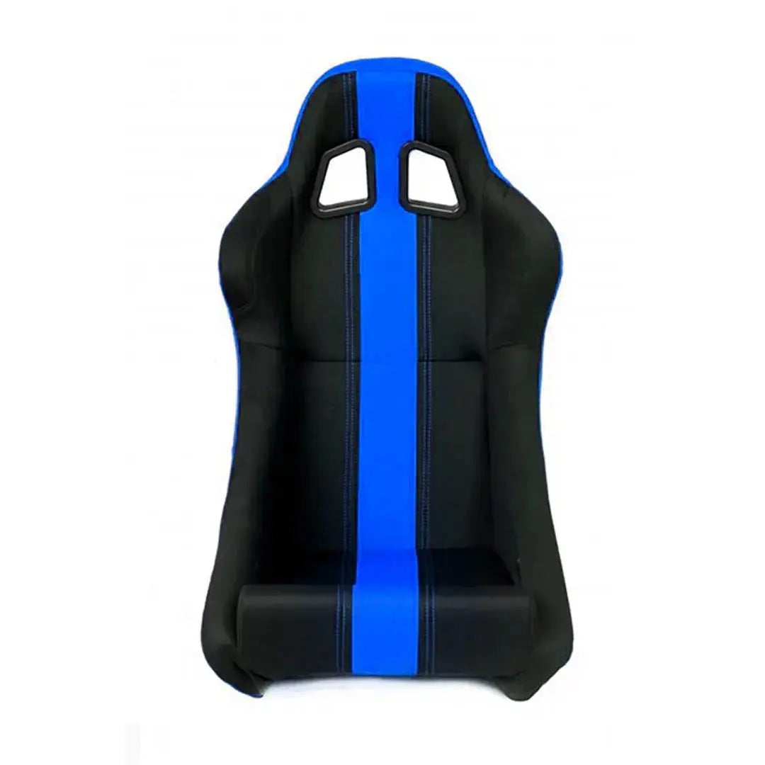 Non-Reclinable Racing Bucket Seats (Black & Grey) - Each Max Motorsport