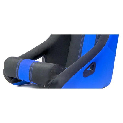 Non-Reclinable Racing Bucket Seats (Black & Grey) - Each Max Motorsport