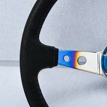 Load image into Gallery viewer, OMP Burnt Aluminium Drift Style Steering Wheel (350mm) Max Motorsport
