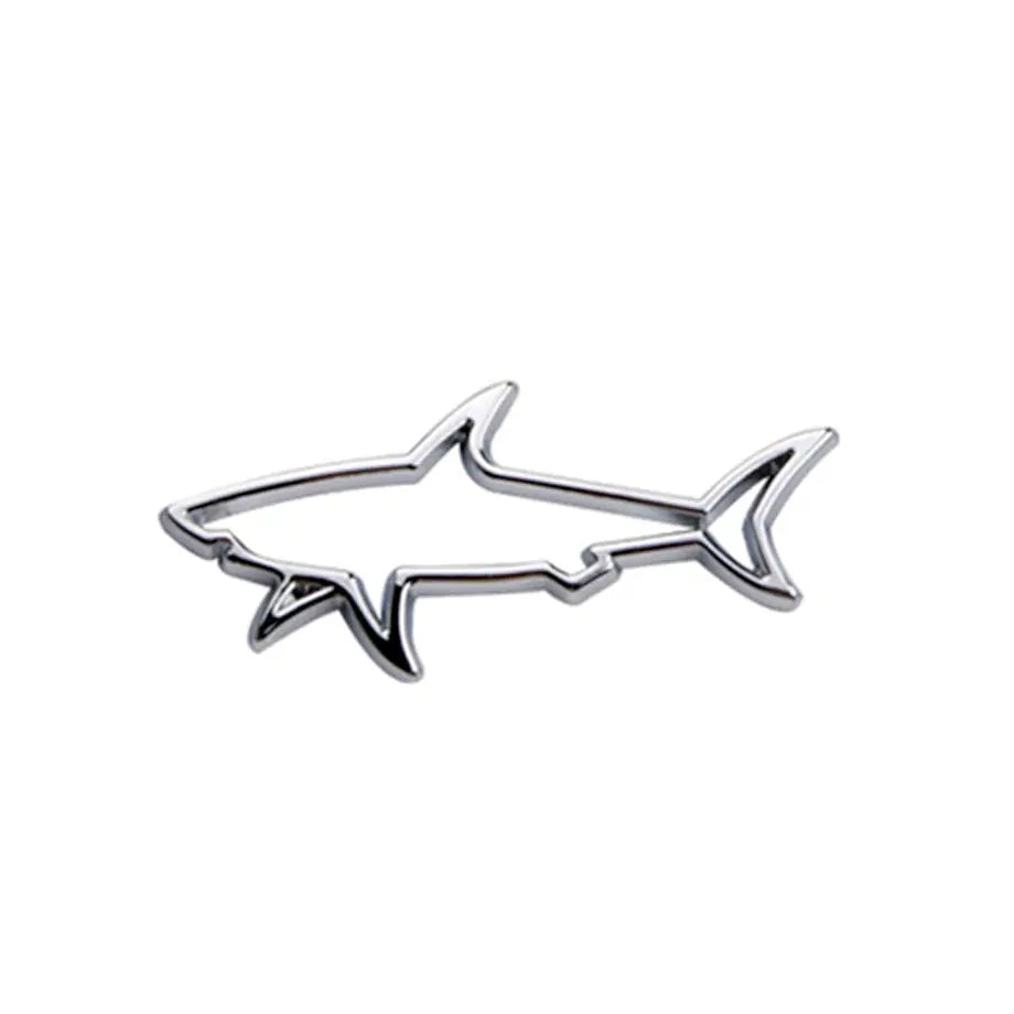 Paul & Shark Stick-On Metal Badge Max Motorsport