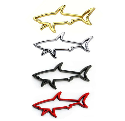 Paul & Shark Stick-On Metal Badge Max Motorsport