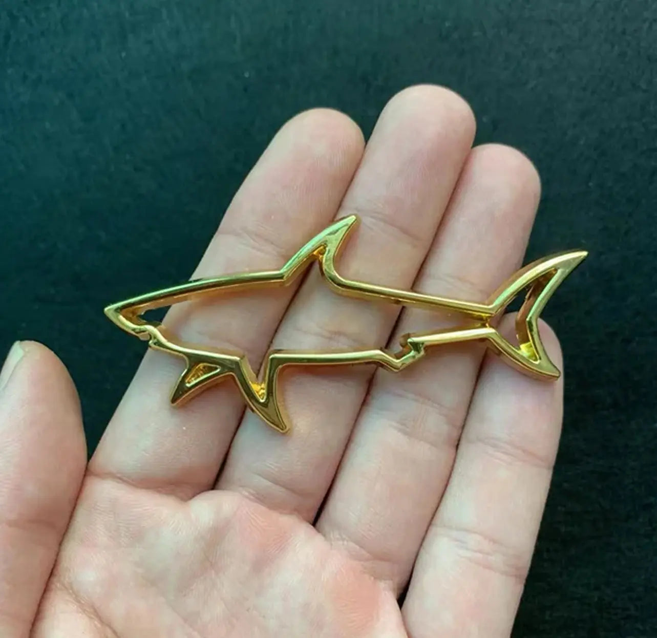 Paul & Shark Stick-On Metal Badge Max Motorsport