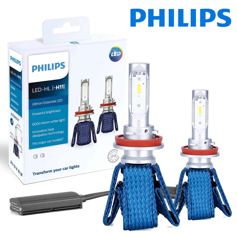 Philips Ultinon Essential LED H11 Headlight Bulb Kit Philips