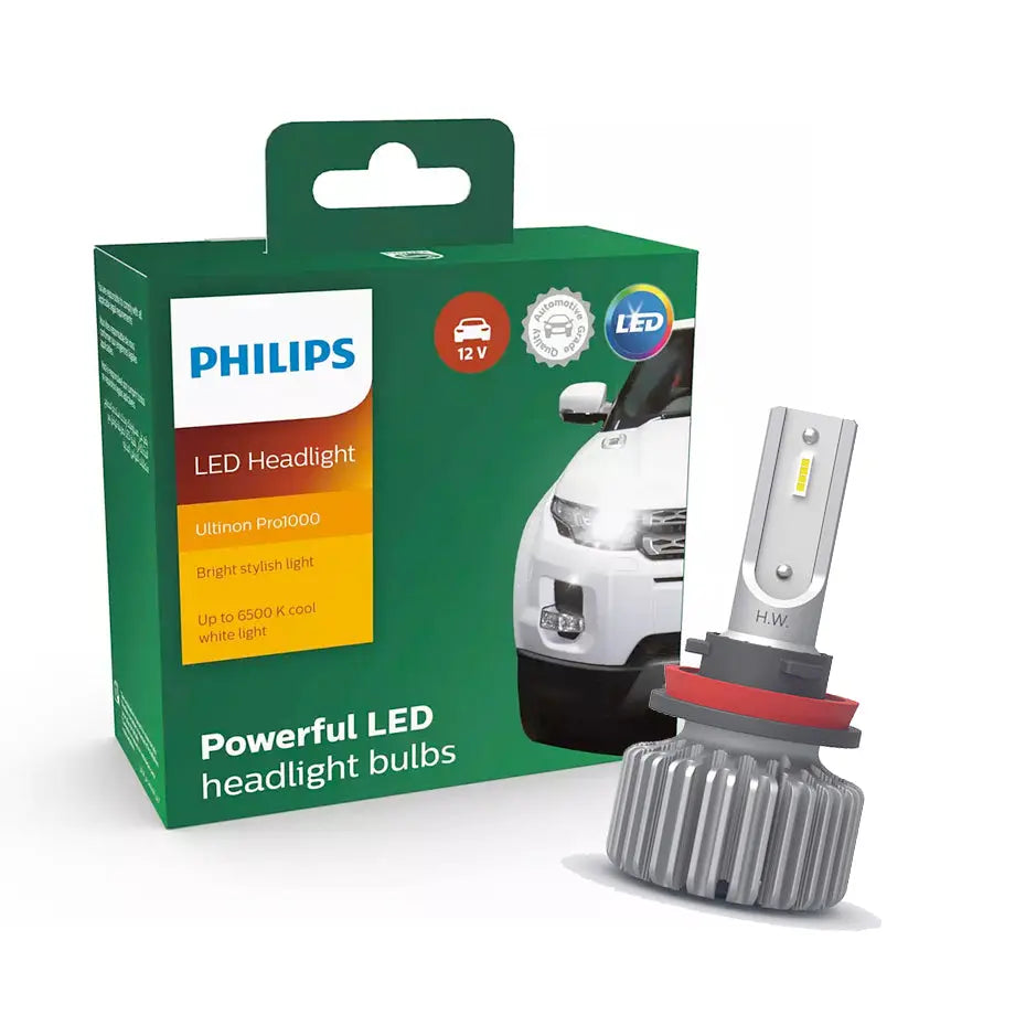 Philips Ultinon Pro1000 LED H11 Headlight Bulb Kit Philips