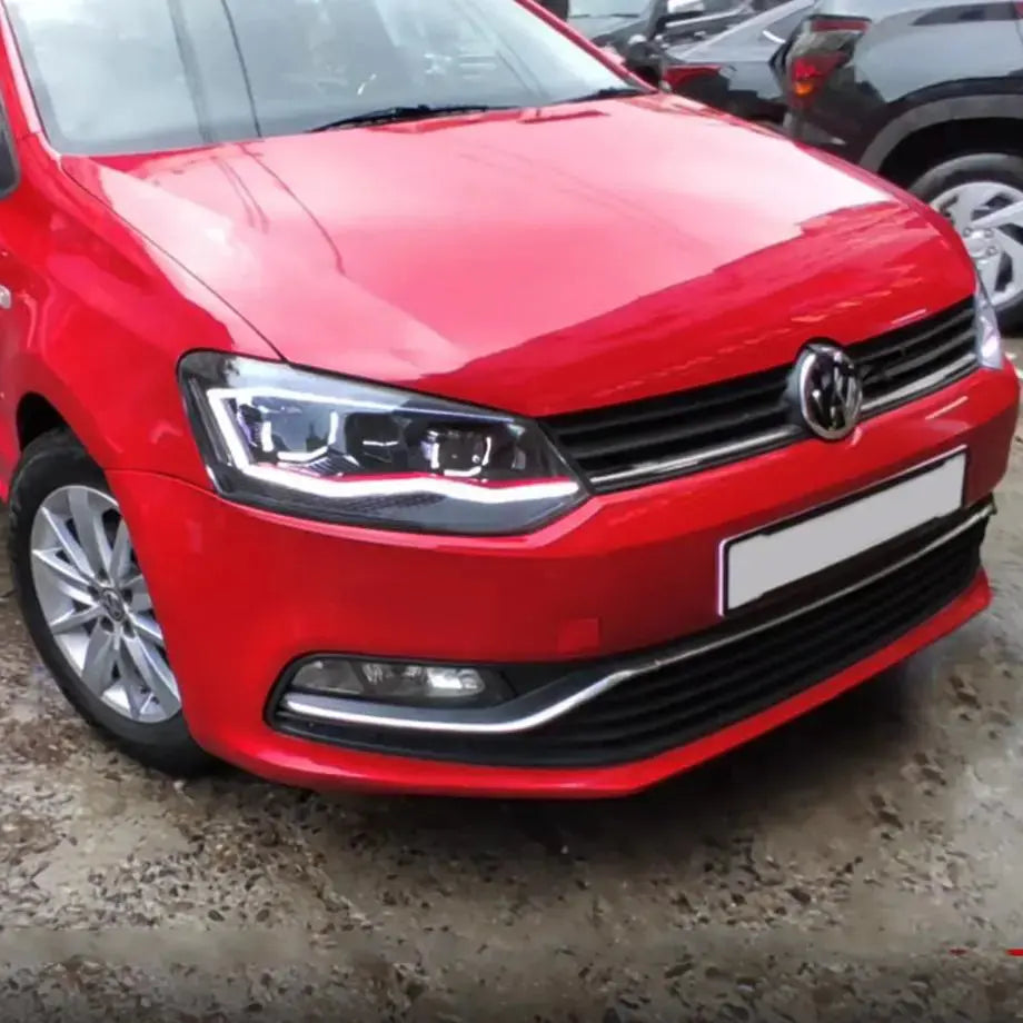 Polo 8 AW Style Projector Headlight -  Suitable To Fit VW Polo 6 (10-On) Max Motorsport