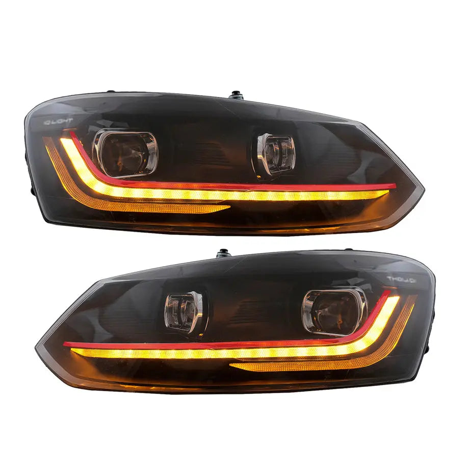 Polo 8 IQ GTI Style Projector Headlight - Suitable To Fit VW Polo 6 (10-On) Max Motorsport